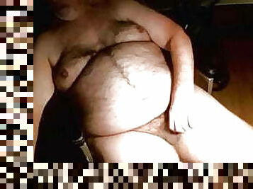 pai, gordo, masturbação, amador, gay, punheta, bbw, webcam, paizinho, urso