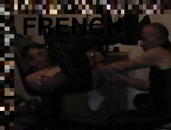 Fisted by my hot French guest in leather (2)
