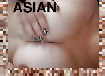 asiatique, gros-nichons, énorme, seins, coréen