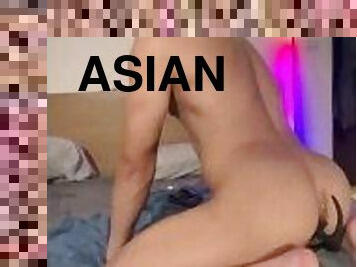 asiatique, orgasme, anal, énorme-bite, jouet, gay, esclave, bout-a-bout, fétiche, musclé