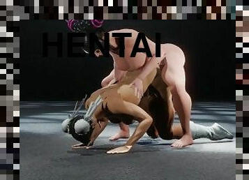 compilatie, animatie, hentai