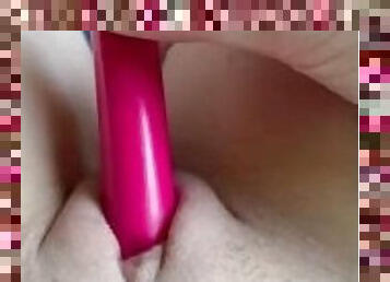 Up Close Vibrating Clit Orgasm