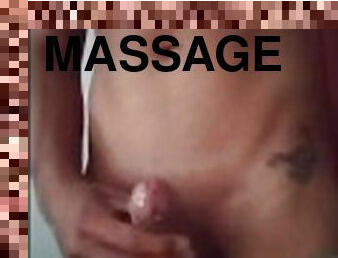 Frantic masturbaçao massage on fucking man