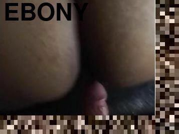 Big Brown Booty Taking White Dick Doggystyle Until He Explodes On Her Thick Cheeks
