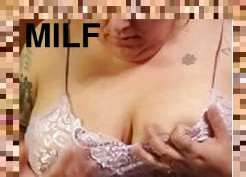 Hot milf sucking cock pov