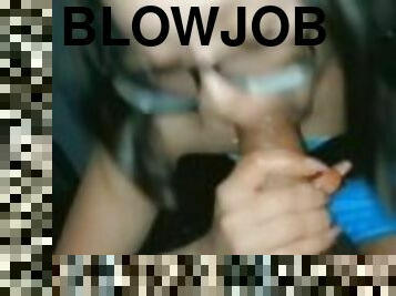 Gave Baby Daddy Blowjob Until He Came Then Licked It Off