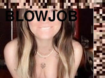 blowjob, pov, cum, alene, pikk, suging, stringtruse