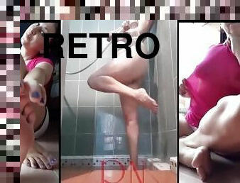 banyo-yapma, mastürbasyon-masturbation, amcık-pussy, güzellik, orta-yaşlı-seksi-kadın, genç, bağbozumu, klasik, retro, üniversite