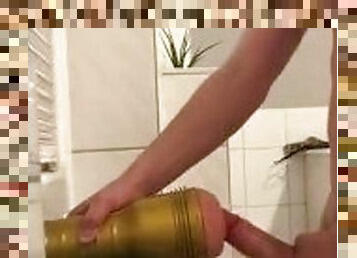 Hung Teen fucking fleshlight