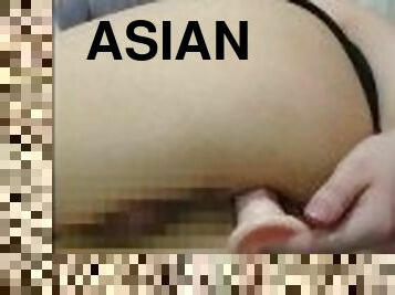 asiático, traseiros, anal, japonesa, compilação, rabo, sozinho