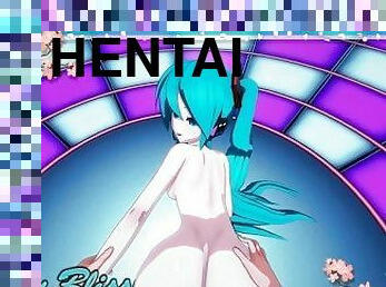 Hatsune Miku gets doggystyle fucked on stage (POV Hentai)