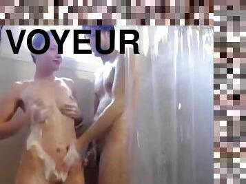 göt, banyo-yapma, amatör, güzellik, kam, casus, sapık-voyeur, üniversite, kıç-butt, fetiş