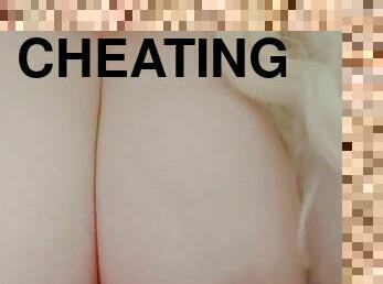 She doesn’t know! Cheating dirty talk!