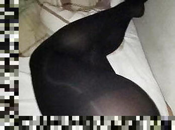 my legs in pantyhose