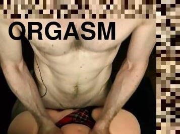 orgazmus, pička, hračky, creampie, pov, sólo