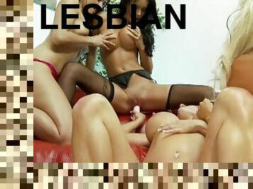 великі-цицьки, оргія, піхва-pussy, лесбіянка-lesbian, іграшка, фінгеринг, збуждена, блондинка, з-пірсингом, дільдо