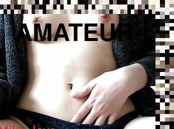 clito, masturbation, orgasme, amateur, japonais, webcam, anime, hentai, solo