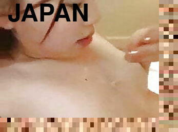 asiático, tetas-grandes, pezones, coño-pussy, delgada, anal, hardcore, japonés, besando, novia