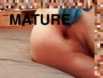 masturbation, anal, mature, jouet, gay, solo, trou-du-cul