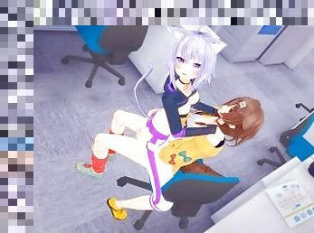 ?INUGAMI KORONE??FUTANARI 3D??NEKOMATA OKAYU??VTUBER?