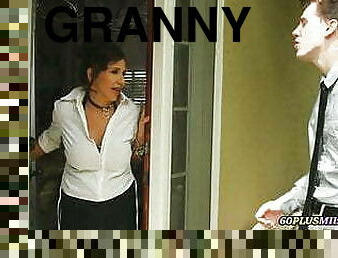 gros-nichons, fellation, granny, milf, seins, cougar