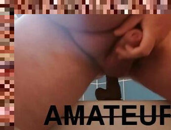 masturbation, amateur, anal, ejaculation-sur-le-corps, jouet, branlette, solo