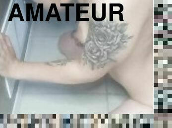 cul, amateur, fellation, jouet, blonde, chevauchement, gode, solo, tatouage, sucer