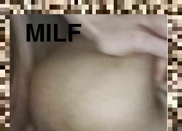 cul, amateur, ejaculation-sur-le-corps, milf, française, couple, point-de-vue