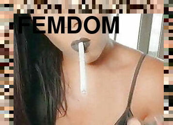 fetish, merokok, femdom, payu-dara-kecil