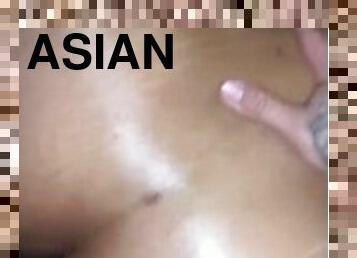 ASIAN GODDESS GETTING POUNDED FROM THE BACK LOVES TO GET FUCKED HARD
