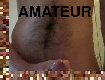 énorme, masturbation, amateur, ejaculation-sur-le-corps, énorme-bite, collège, bite