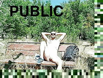 masturbación, al-aire-libre, público, amateur, gay, paja, cámara, voyeur, musculada, parque