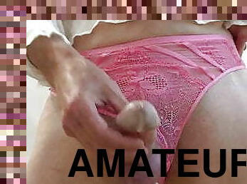 masturbation, amatör, cumshot, gay, trosor, brittisk