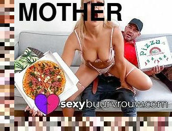 juguete, primera-persona, corrida, follando-fucking, madre, holandesa, pizza