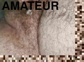 masturbation, amateur, ejaculation-sur-le-corps, branlette, solo