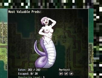 Felarya Voracious Defense - Vore Game (All Prey Eaten - Level One Perfect Score)