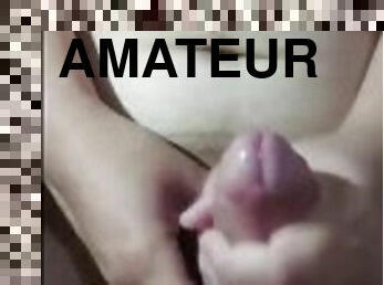 masturbation, amateur, énorme-bite, latina, branlette, joufflue, solo, bite