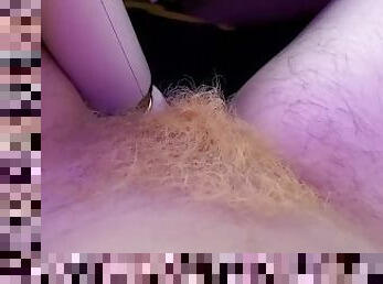 peluda, masturbação, orgasmo, cona-pussy, amador, adolescente, brinquedo, latina, excitante, loira