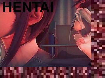 pornografik-içerikli-anime, 3d, zincirlenmiş