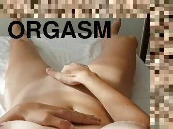 masturbation, orgasme, chatte-pussy, doigtage, belle, solo, dure