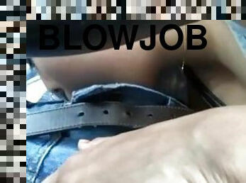 Blowjob in car