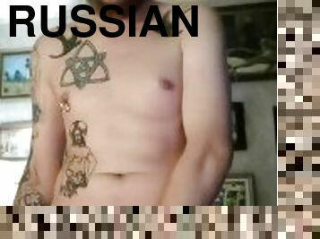 russo, amador, pénis-grande, gay, punheta, europeia, euro, fetiche, sozinho, gay-adolescente