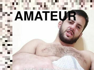 papa, poilue, masturbation, amateur, gay, secousses, ejaculation, solo, pappounet, domination