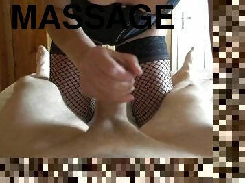 POV Thai massage $10 (he cums so much). Great load, a slow handjob becomes so sloppy