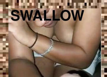 She knows how to swallow