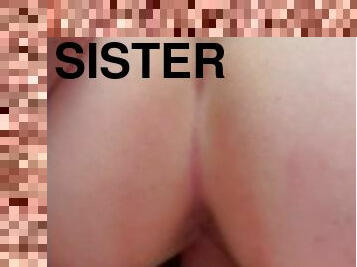 Silly Step Sister always Falls for Brother's Tricks (she Thinks it's not my Dick inside Her)
