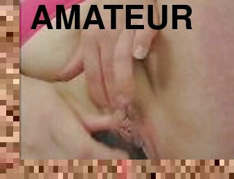 masturbation, amatör, milf, ensam, vild