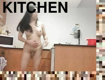 the sexy chef ladyboy naked sexy dance in the kitchen