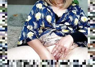 cul, masturbation, chatte-pussy, russe, amateur, milf, maman, belle-femme-ronde, joufflue, sale