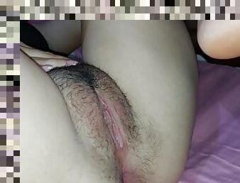 Gran coño apretado y peludo de mi vecina